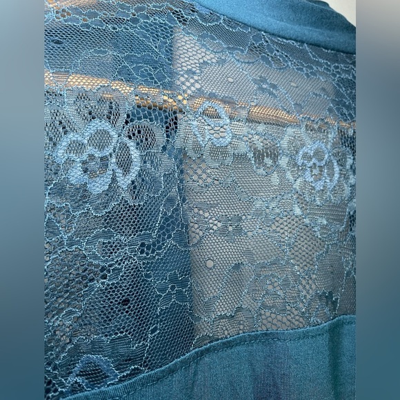 Torrid 1X Cardigan Sweater Long Open Lace Spring Lightweight Pockets Str… - Picture 11 of 14